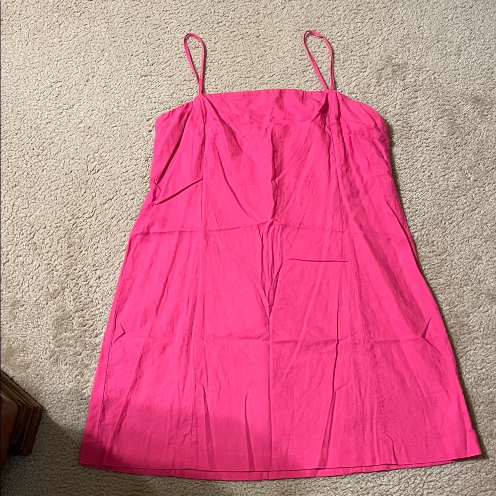 GAP Pink Spaghetti Strap Dress